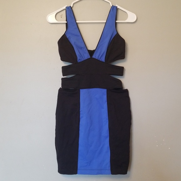 Nwot Bebe Colorblock Open Waist~Bands XS - Picture 7 of 8